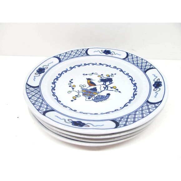 Wedgwood Volendam  Set Of Four 6 1/4" Bread Butter Dessert  Made In England - Picture 7 of 8